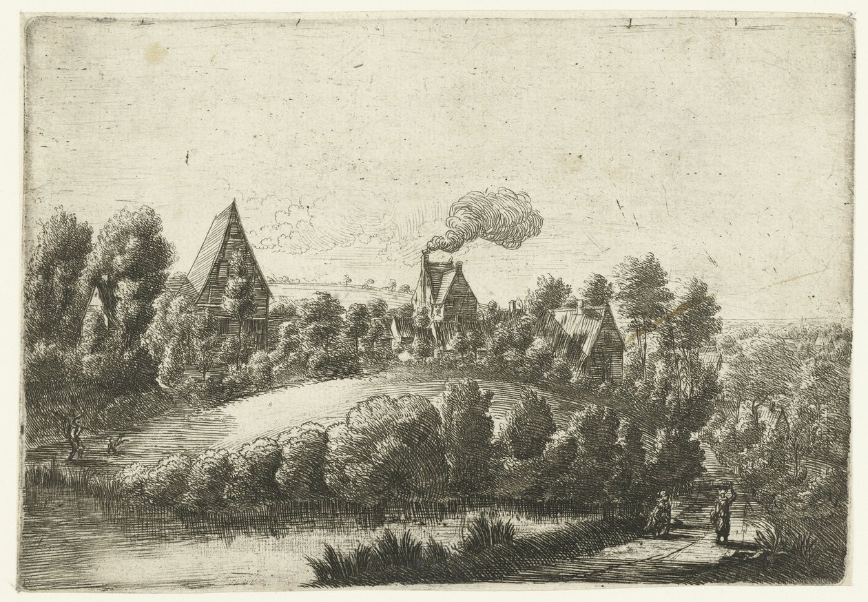 Okrągłe Wzgórze autorstwa Jean Baptiste Bonnecroy