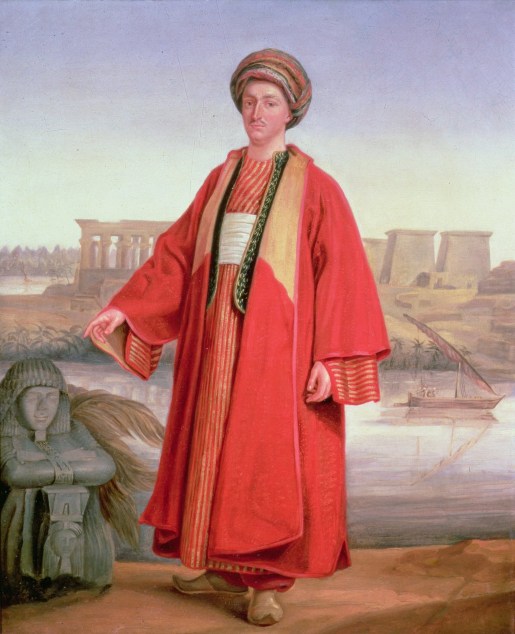 Portret Hon. Charles Leonard Irby autorstwa Jean Baptiste Borely