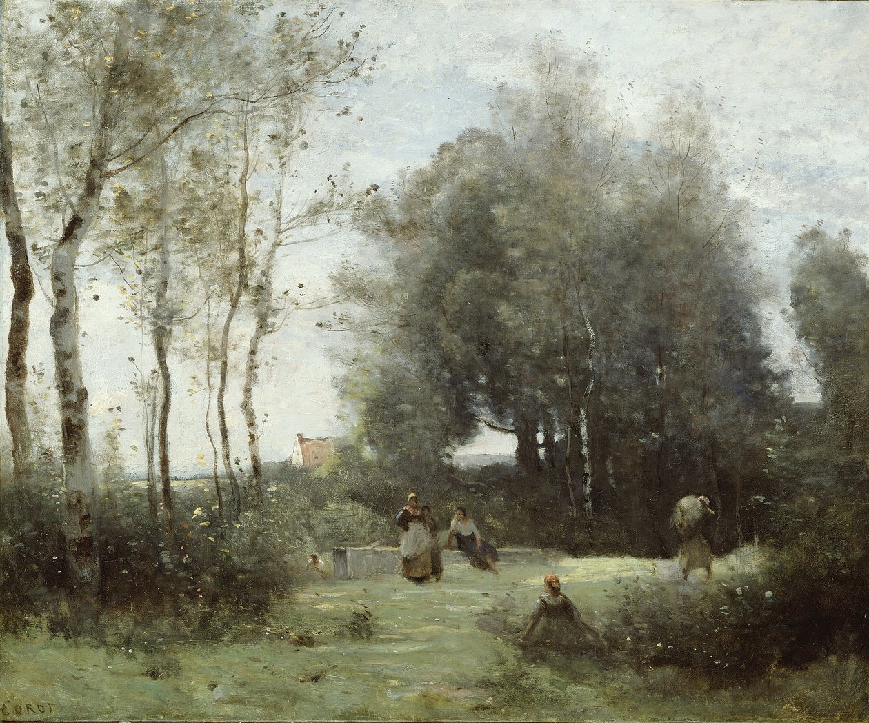 Arleux-Palluel, Most schadzek autorstwa Jean Baptiste Camille Corot