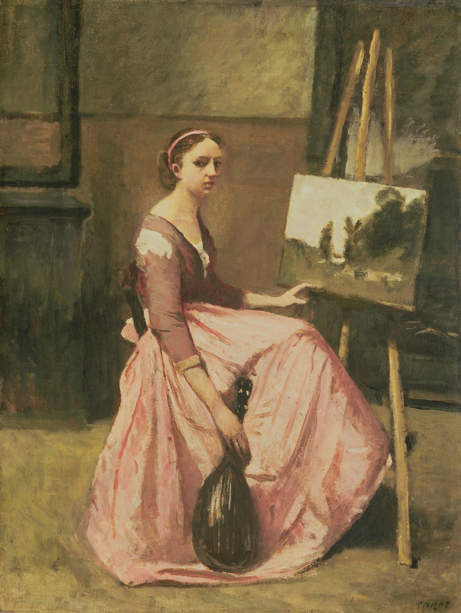 Studio Corota, ok. 1860 autorstwa Jean Baptiste Camille Corot