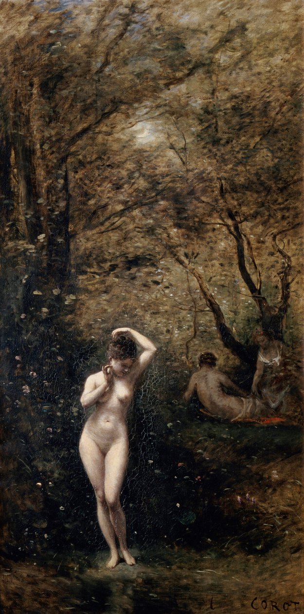 Kąpiel Diany, 1873-1874. autorstwa Jean Baptiste Camille Corot
