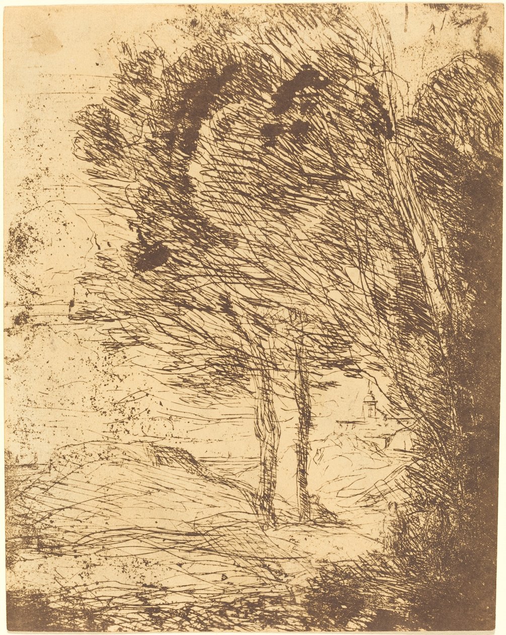 Okolice Genui autorstwa Jean Baptiste Camille Corot