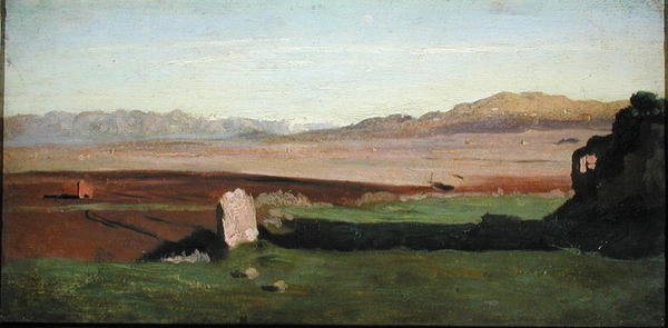 Pejzaż włoski, ok. 1826 (olej na desce) autorstwa Jean Baptiste Camille Corot