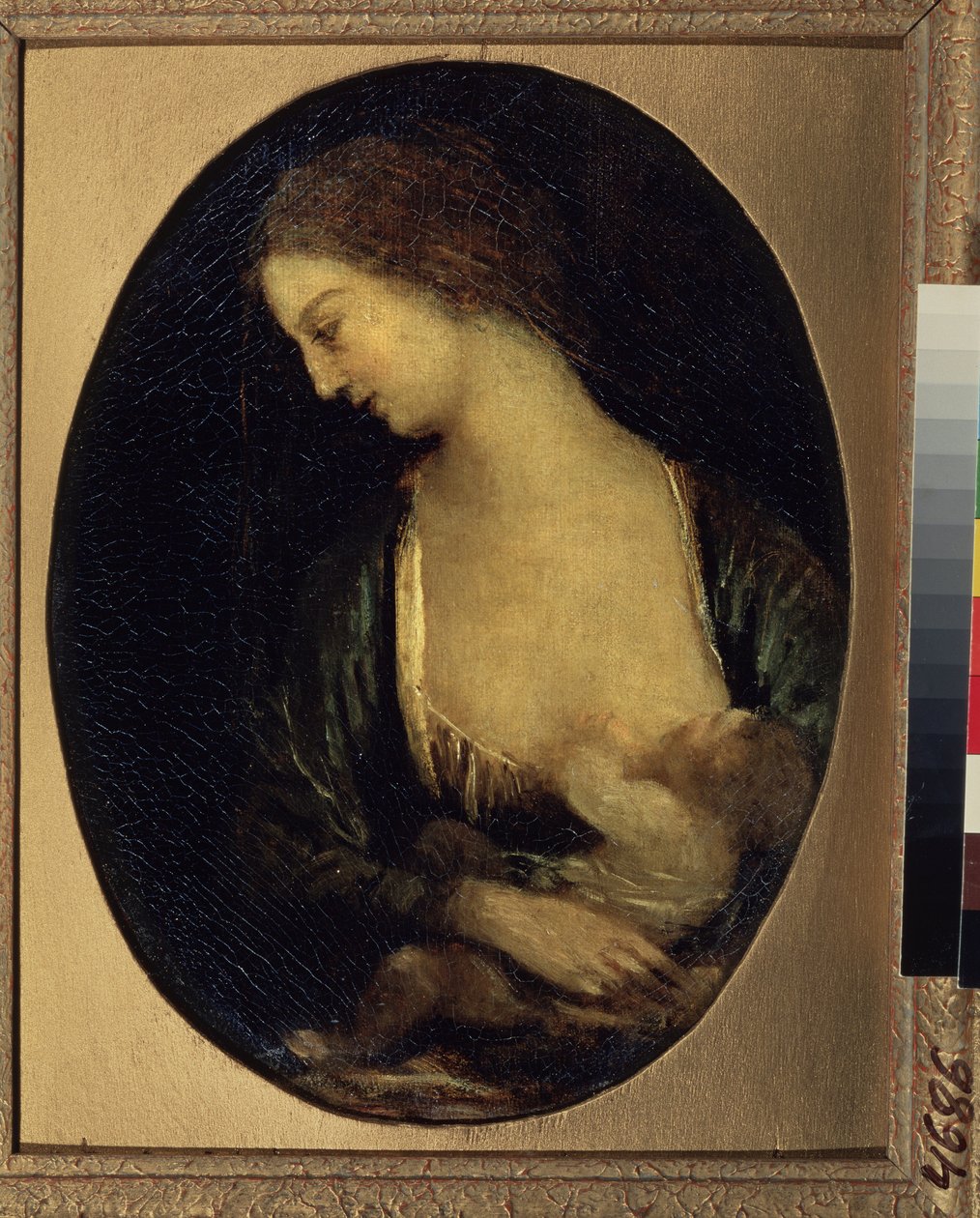 „Dziewica z Verneuil” (Dziewica z Verneuil) Obraz Camille Corot (1796-1875) 1850-1860 Muzeum Puszkina, Moskwa autorstwa Jean Baptiste Camille Corot