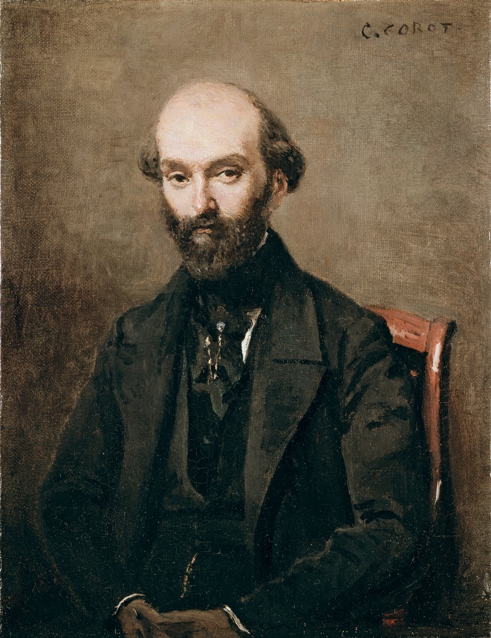 M. Żubr, 1852 autorstwa Jean Baptiste Camille Corot