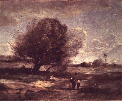 Wspomnienia Pikardii autorstwa Jean Baptiste Camille Corot