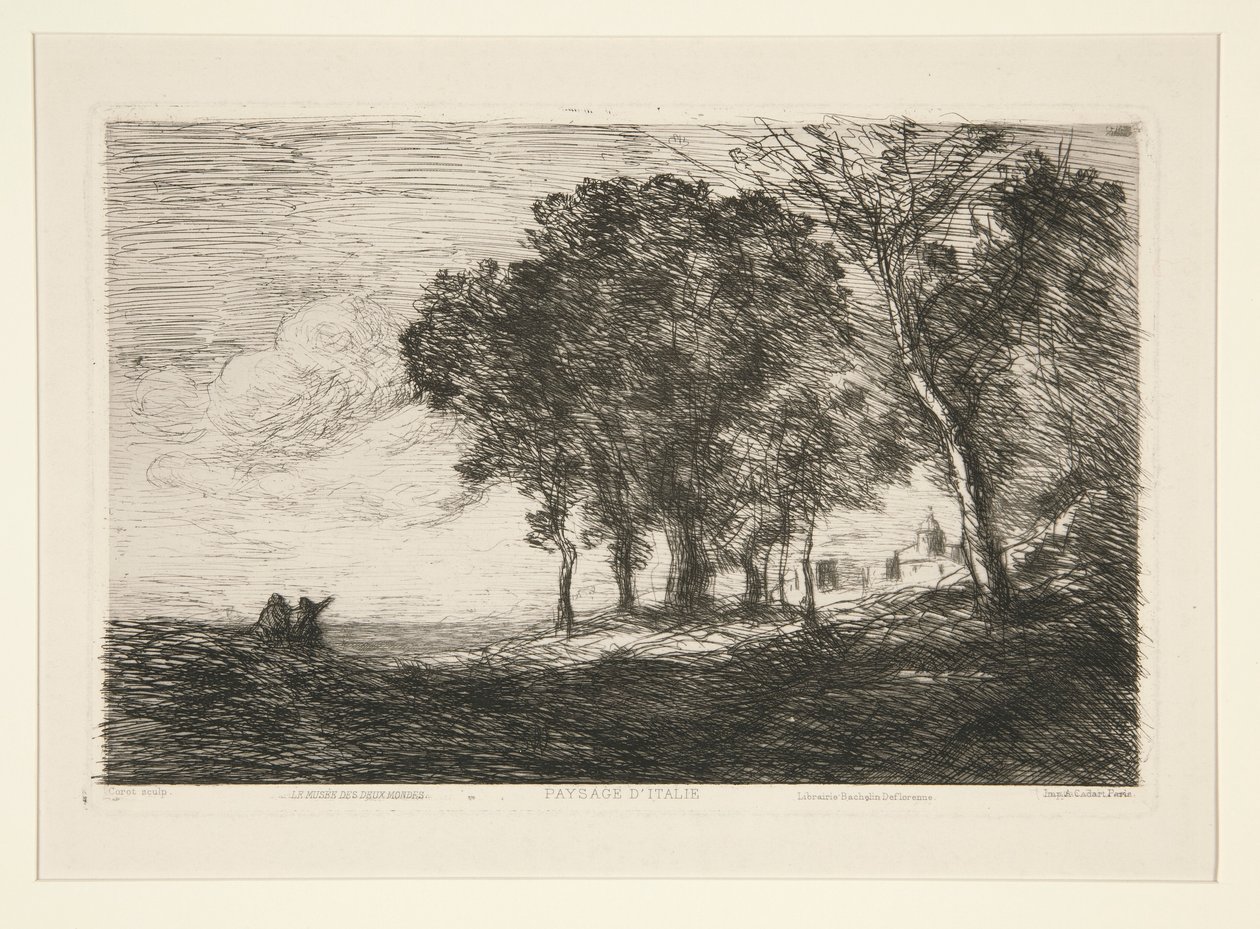 Krajobraz autorstwa Jean Baptiste Camille Corot