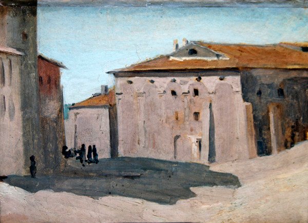 Plac Amarino autorstwa Jean Baptiste Camille Corot