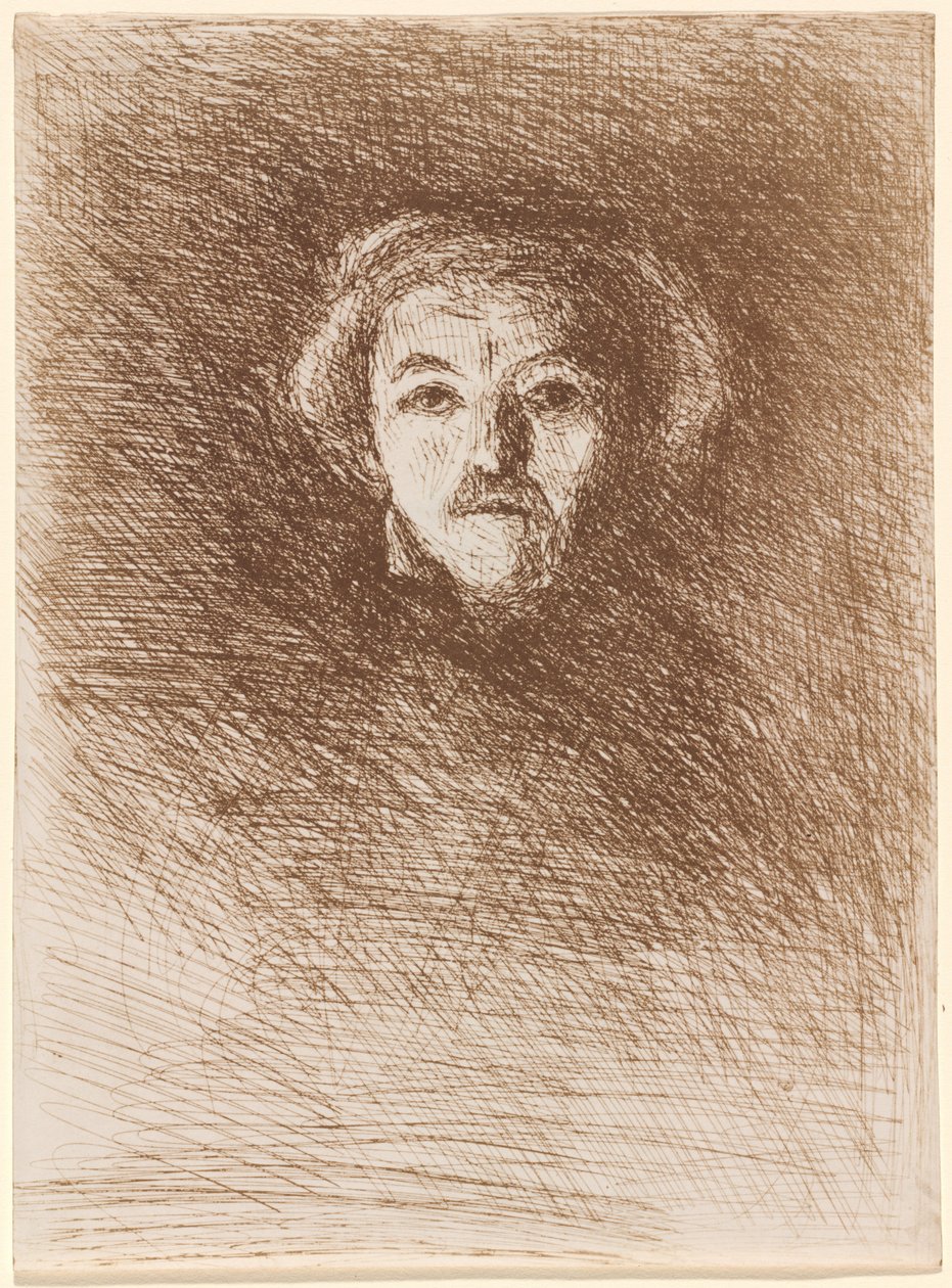Samodzielny autoportret Corot, 1858. autorstwa Jean Baptiste Camille Corot