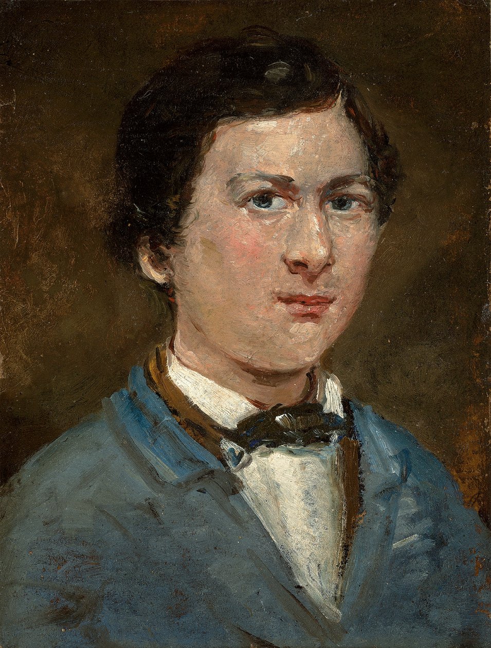 Autoportret, ok. 1818-1821 autorstwa Jean Baptiste Camille Corot