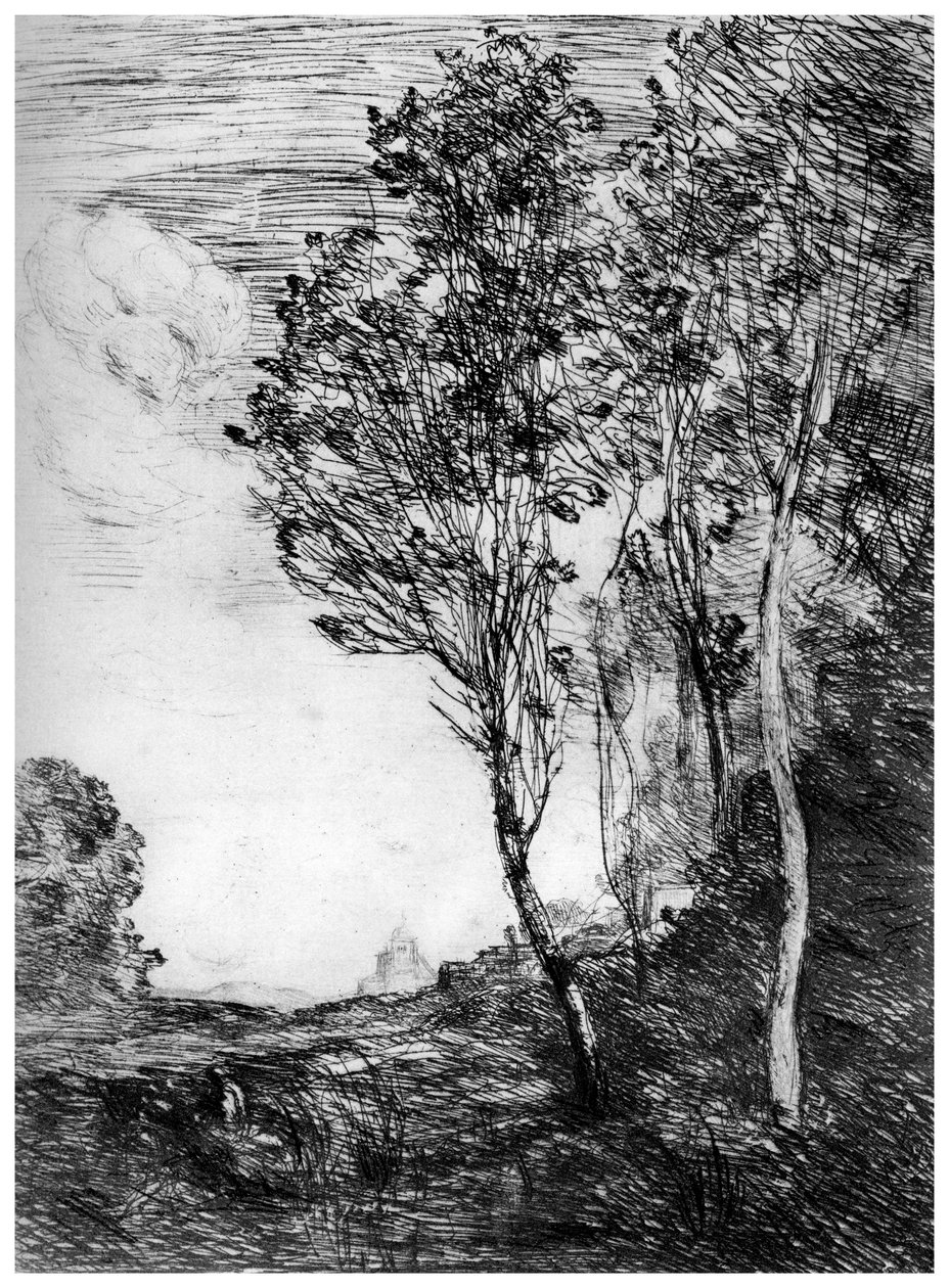 Pamiątka dItalie, c1815-1865, 1924 autorstwa Jean Baptiste Camille Corot