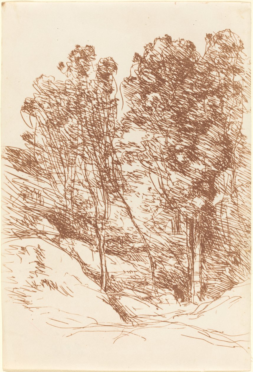 Pamiątka z Doliny Sole Pamiątka z Doliny Sole, 1871. autorstwa Jean Baptiste Camille Corot