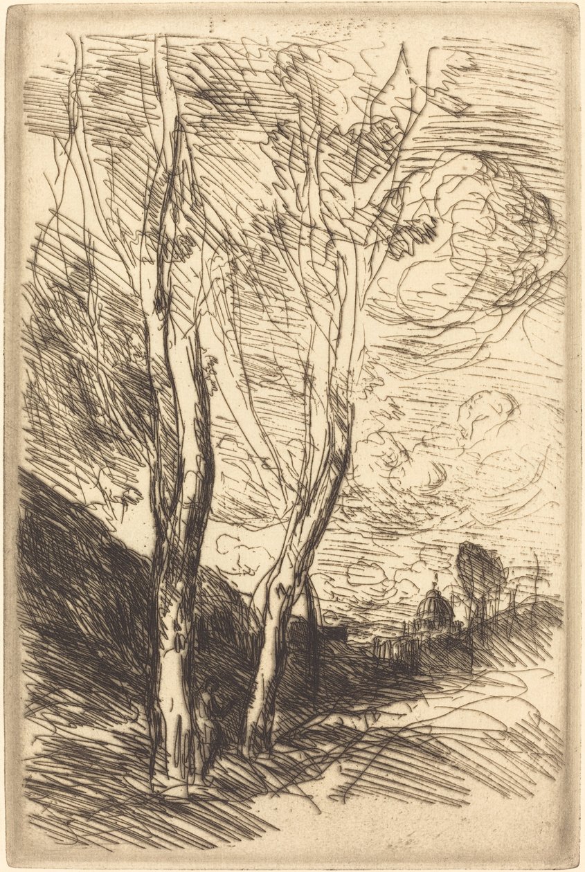 Katedra we Florencji Le Dome florentin, ok. 1900 r. 18691870. autorstwa Jean Baptiste Camille Corot