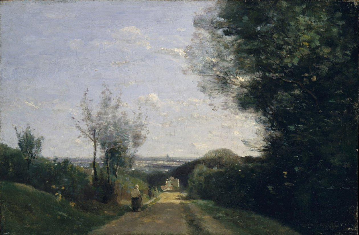 Okolice Paryża autorstwa Jean Baptiste Camille Corot