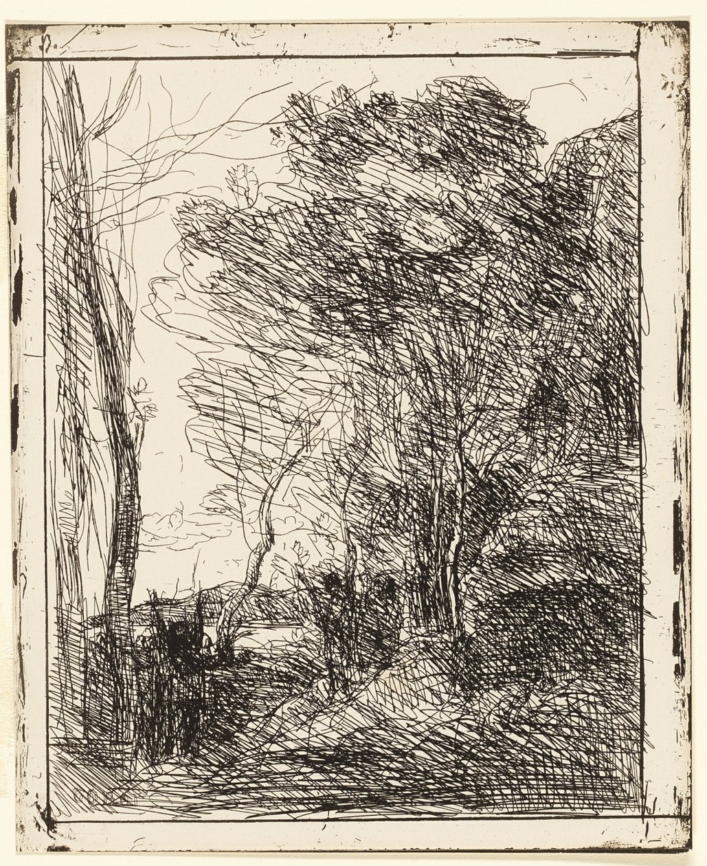 Polana galijska autorstwa Jean Baptiste Camille Corot