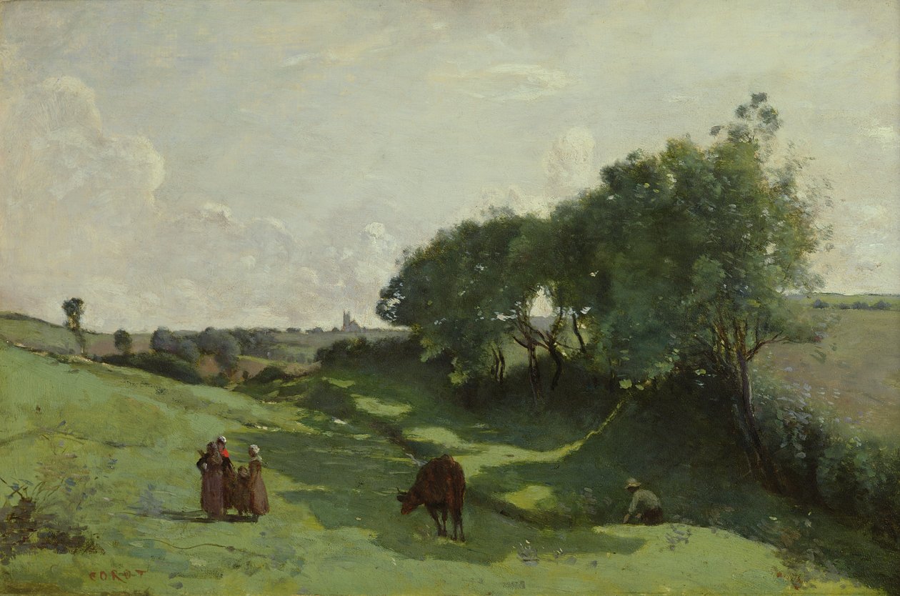 Mała Dolina autorstwa Jean Baptiste Camille Corot
