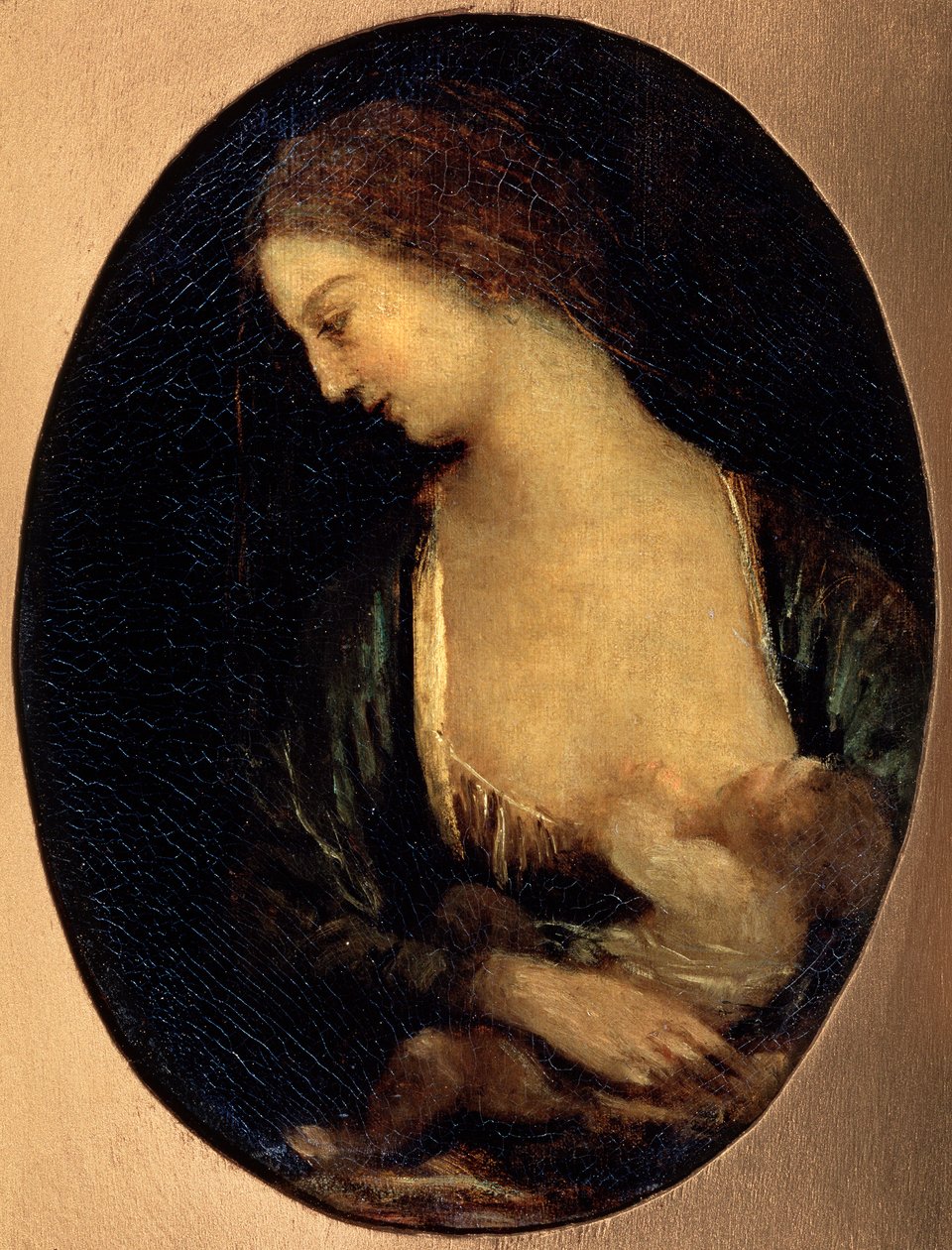 Dziewica z Verneuil, 1850-1860. autorstwa Jean Baptiste Camille Corot