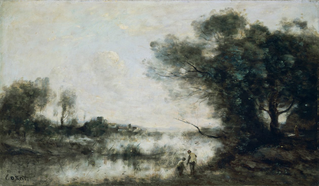 „Staw”, ok. 1820-1875 r. autorstwa Jean Baptiste Camille Corot