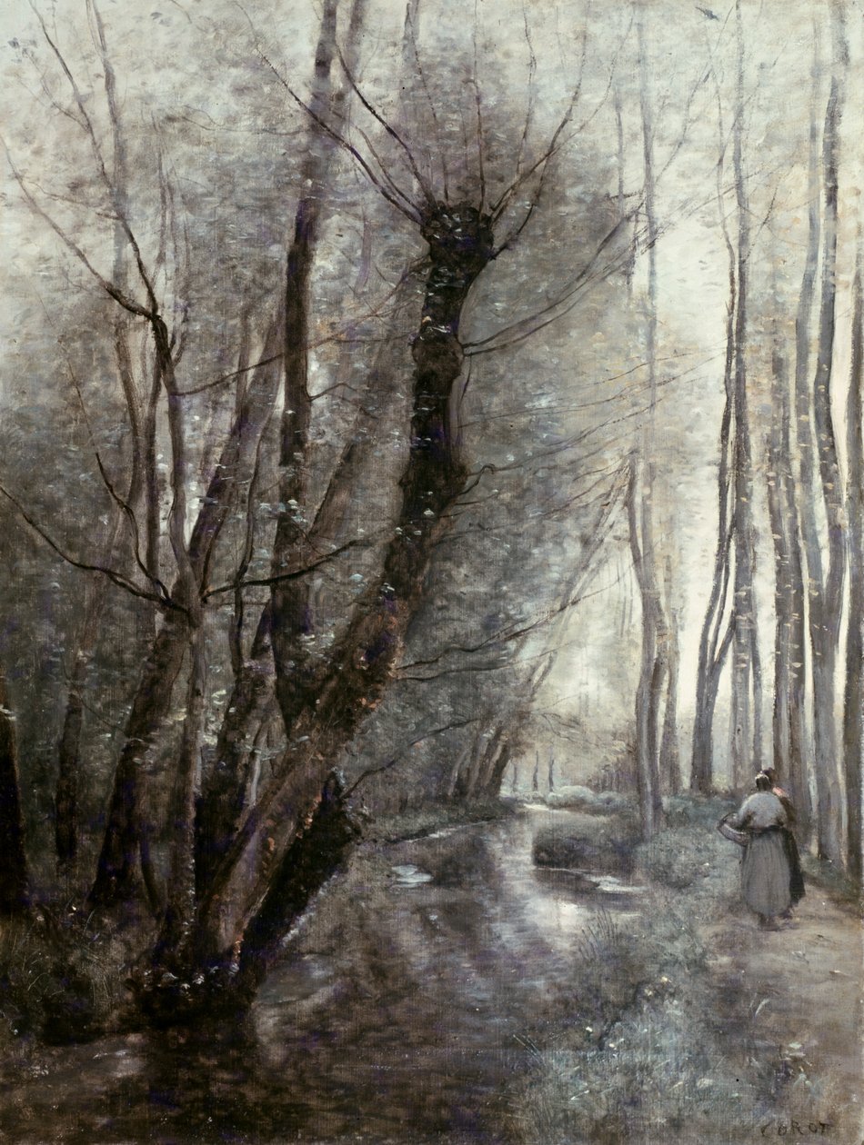 Strumień autorstwa Jean Baptiste Camille Corot