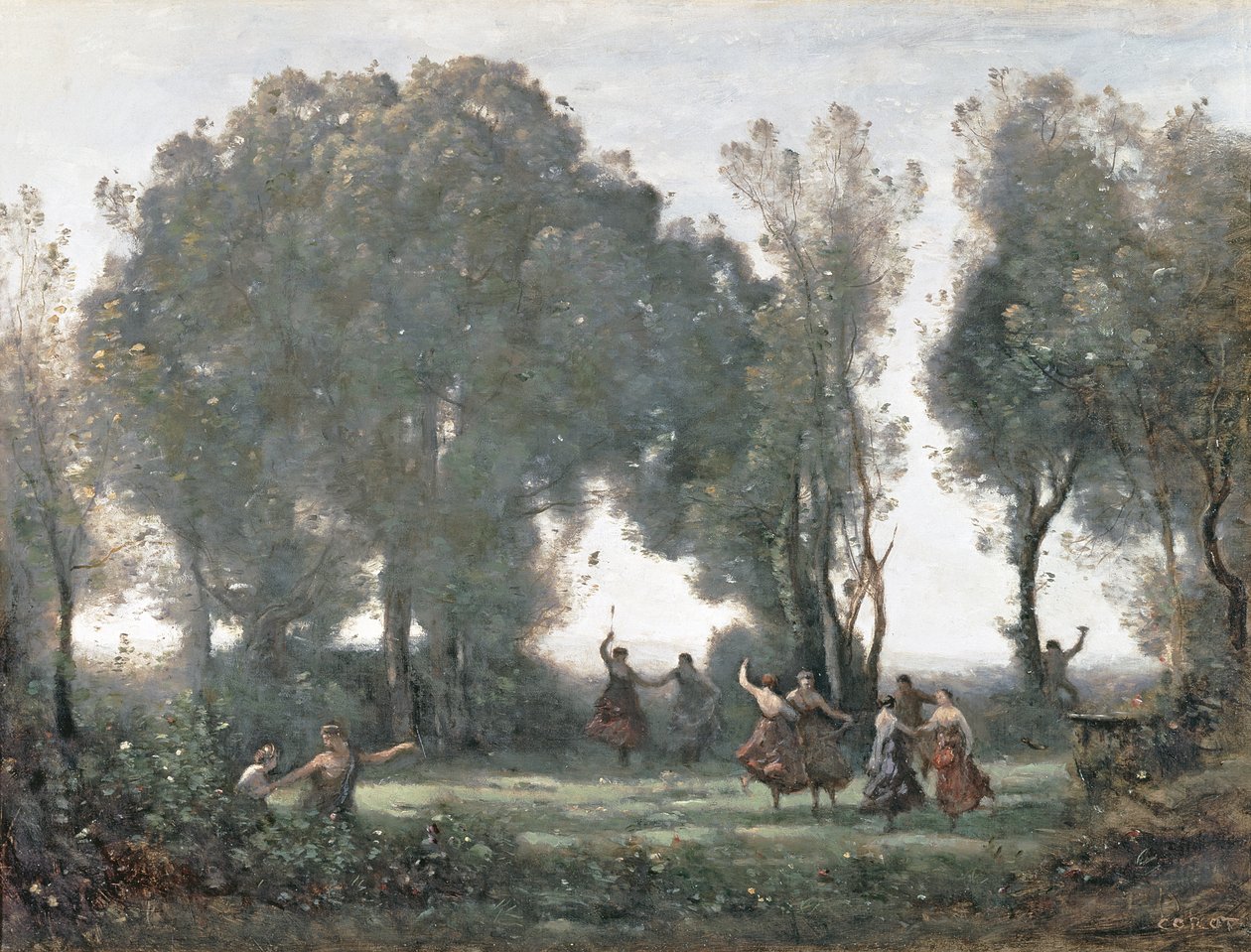 Nieznany obraz autorstwa Jean Baptiste Camille Corot