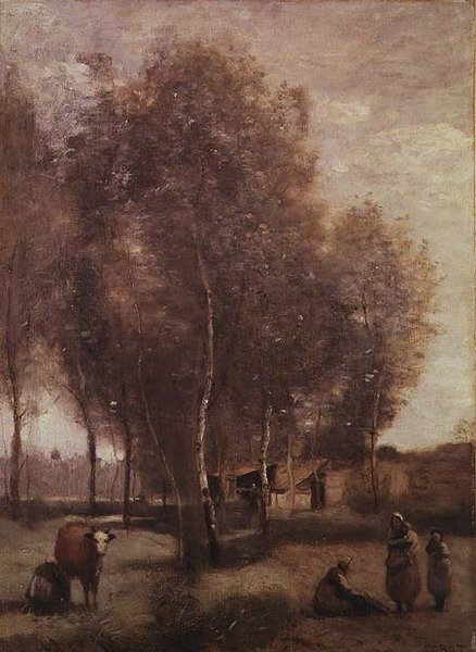 Nieznany obraz autorstwa Jean Baptiste Camille Corot