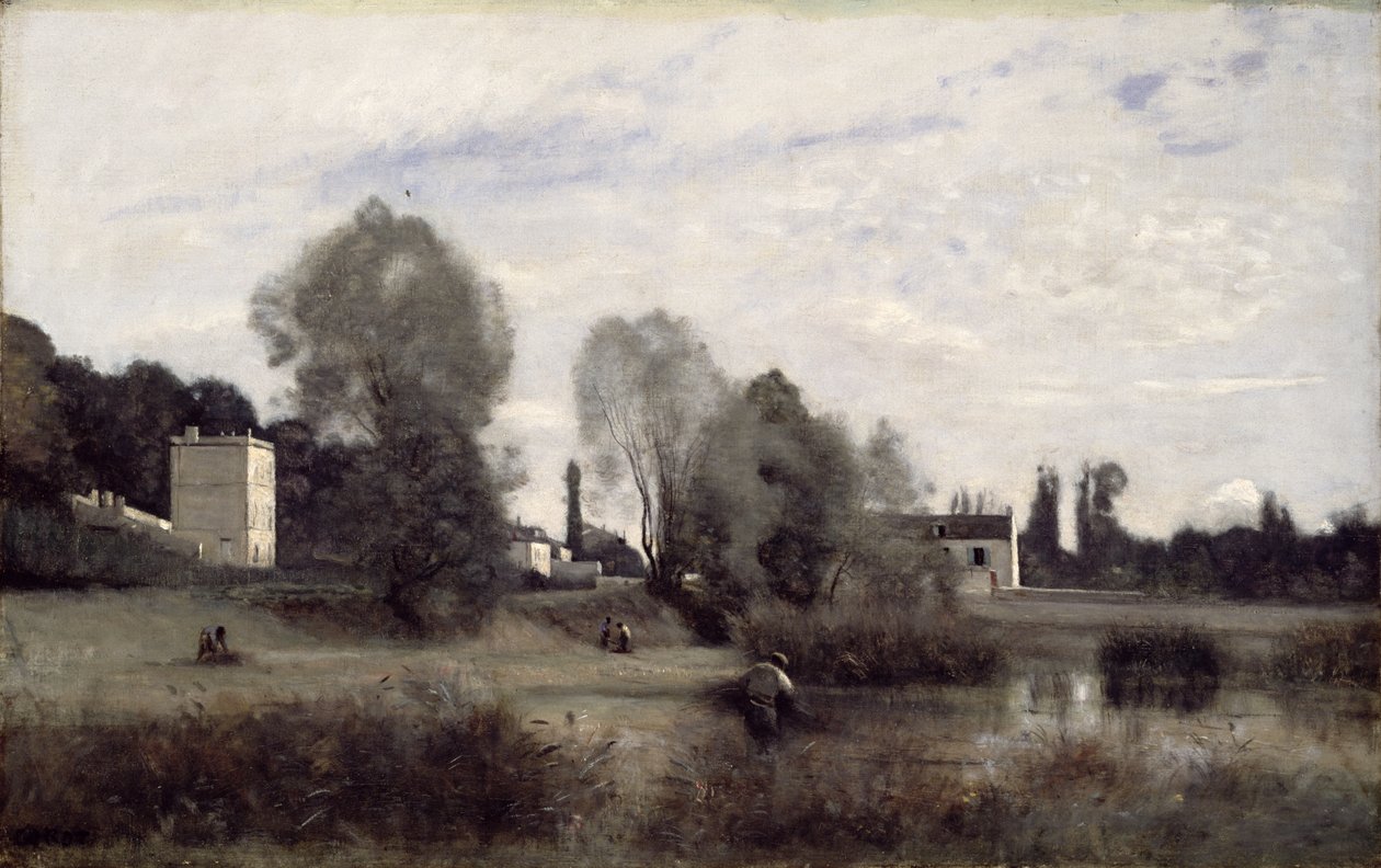 Miasto Avray, 1865 autorstwa Jean Baptiste Camille Corot