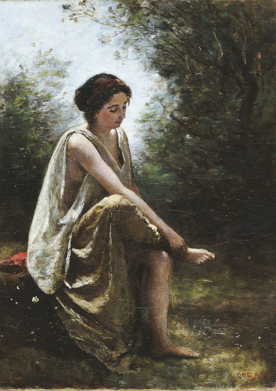 Ranna Eurydyka, 1868?70 autorstwa Jean Baptiste Camille Corot