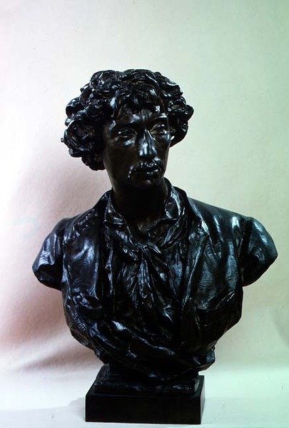 Popiersie Charlesa Garniera (1825-98) (brązowe) autorstwa Jean Baptiste Carpeaux