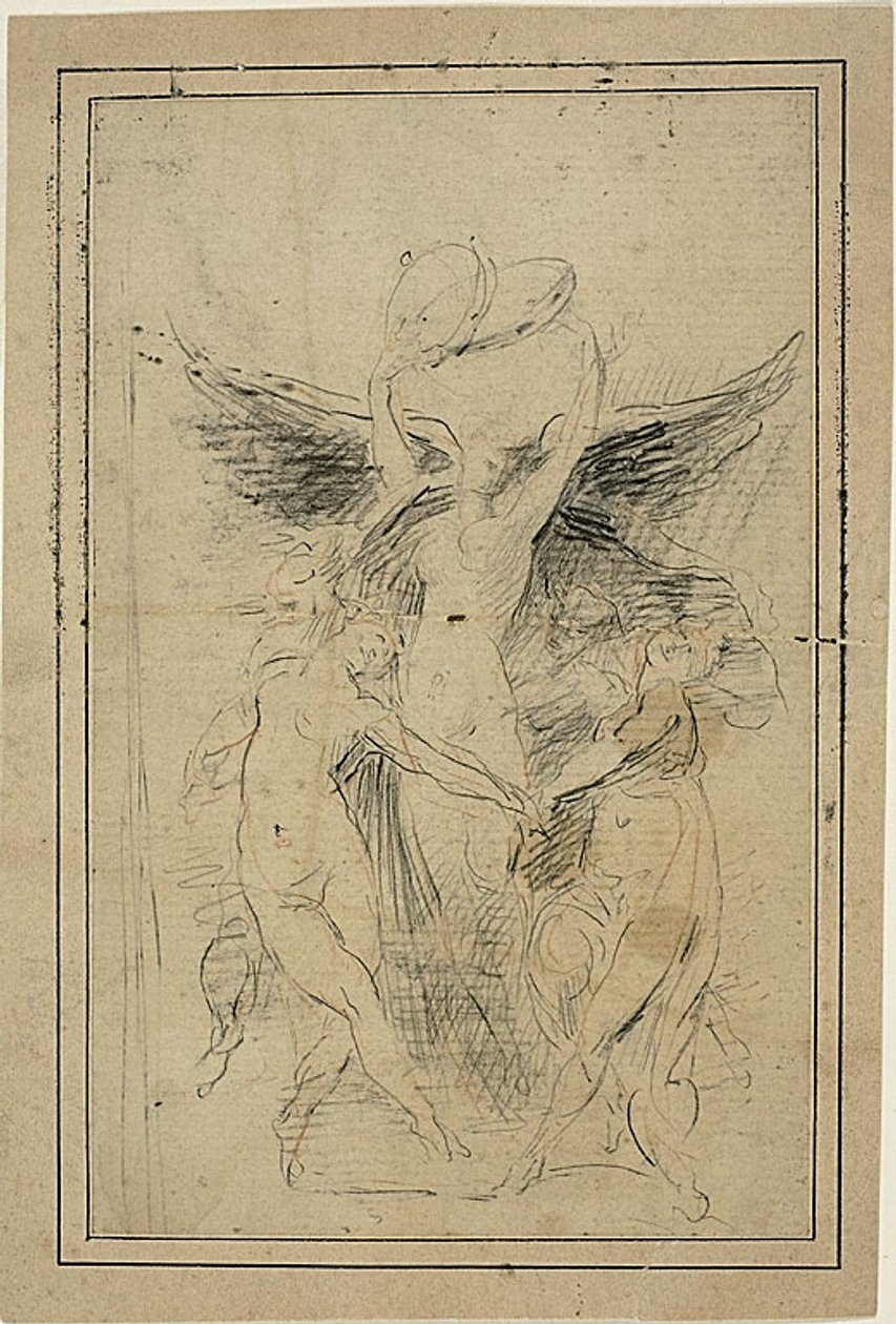 Pięć tańczących postaci kobiecych autorstwa Jean Baptiste Carpeaux
