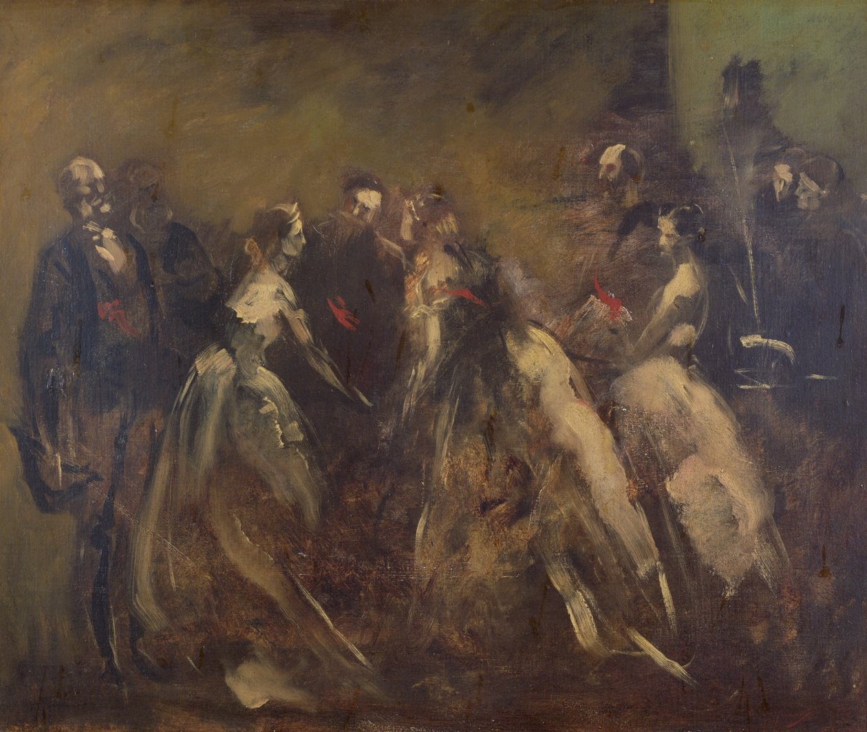 Przyjęcie w Pałacu Tuileries podczas Drugiego Cesarstwa autorstwa Jean Baptiste Carpeaux