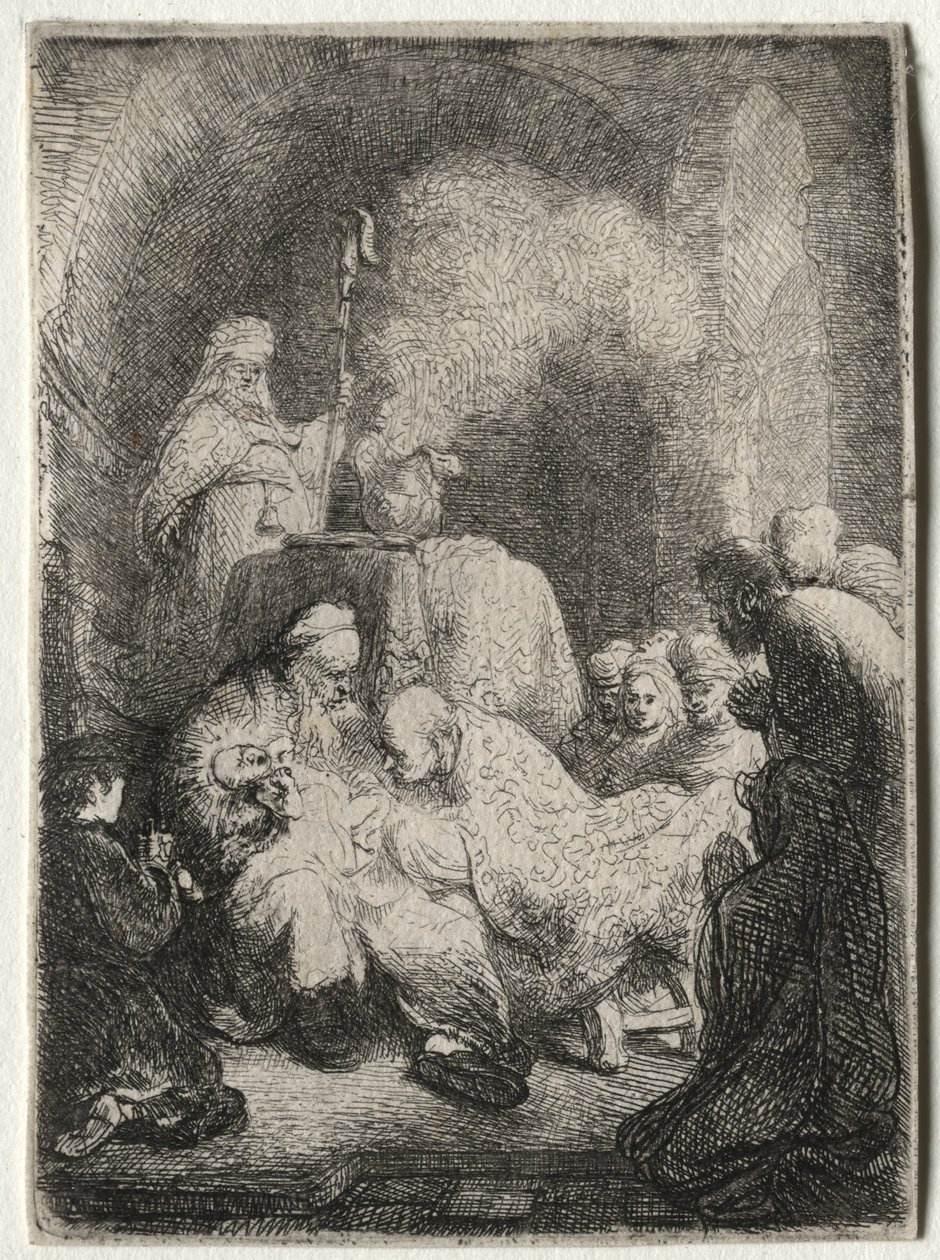 Obrzezanie: mały talerz autorstwa Jean Baptiste Carpeaux