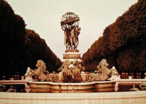 Cztery ćwiartki świata, c.1873 (marmur) autorstwa Jean Baptiste Carpeaux