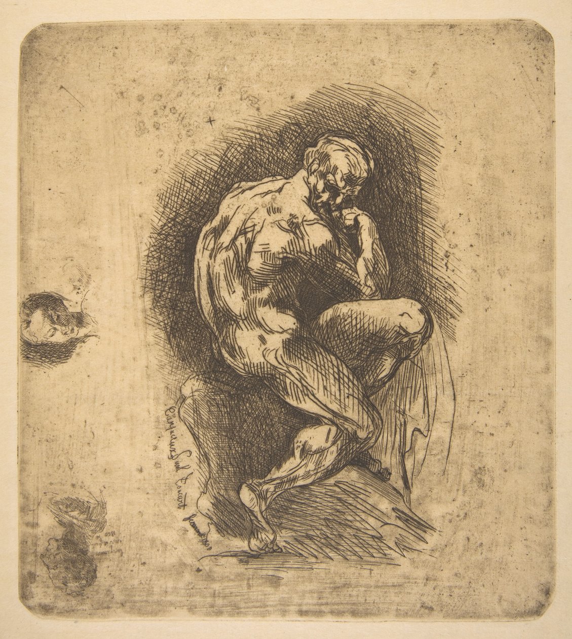 Ugolino, 1860. autorstwa Jean Baptiste Carpeaux