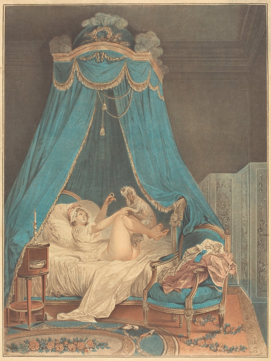 Mały faworyt autorstwa Jean Baptiste Chapuy after Nicolas Lavreince