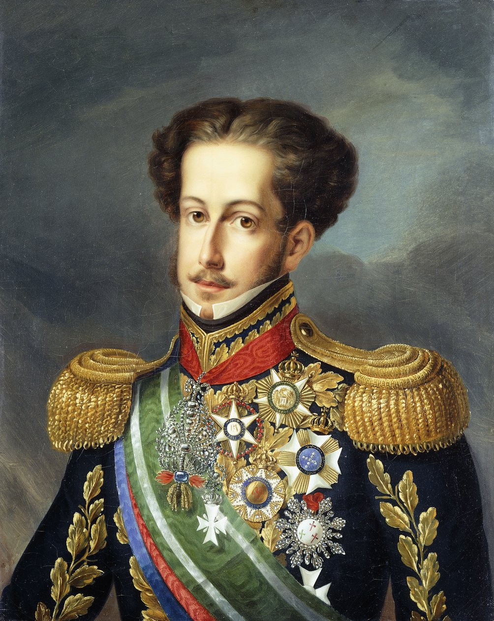Dom Pedro I, cesarz Brazylii, ok. 1816 r. autorstwa Jean Baptiste Debret