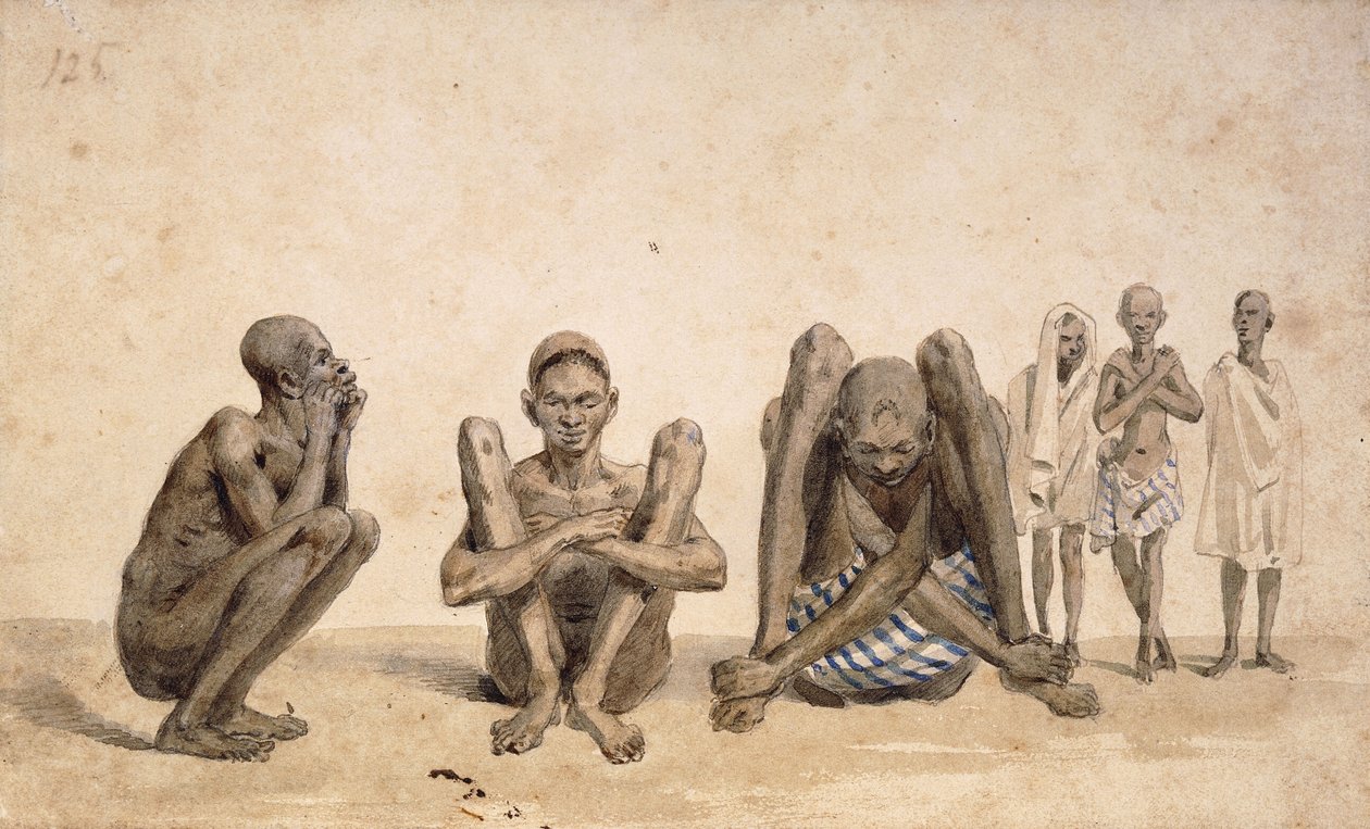 Рабы Рио-Жанейро, ок. 1825-6польский autorstwa Jean Baptiste Debret