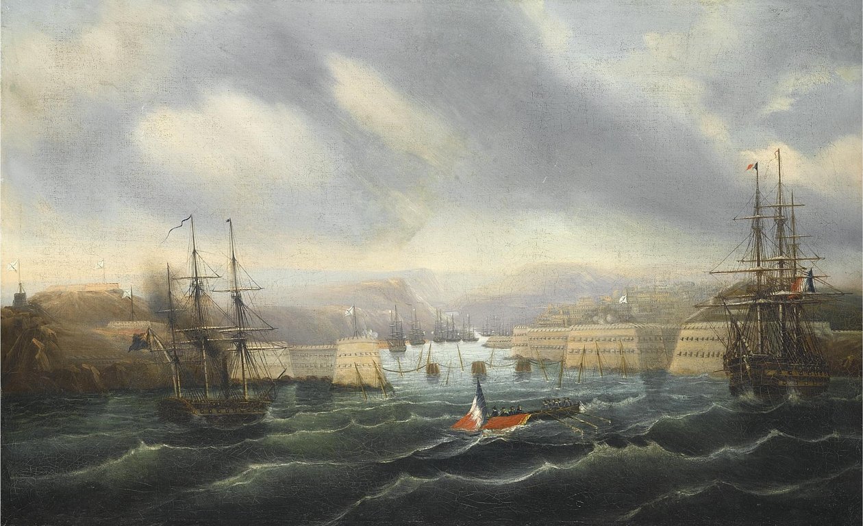 Oblężenie Sewastopola, ok. 1856-1857 autorstwa Jean Baptiste Durand Brager