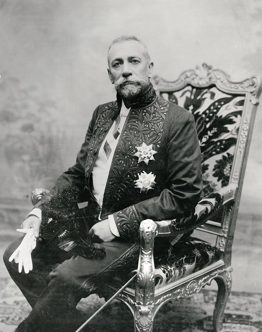 Honoré Charles Grimaldi, książę Albert z Monako autorstwa Jean Baptiste Edouard Detaille