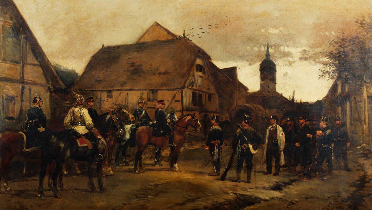 Zdobycie, 1878 autorstwa Jean Baptiste Edouard Detaille