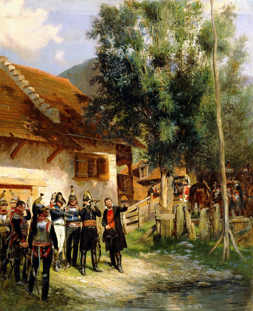 Orientacja, 1895 autorstwa Jean Baptiste Edouard Detaille