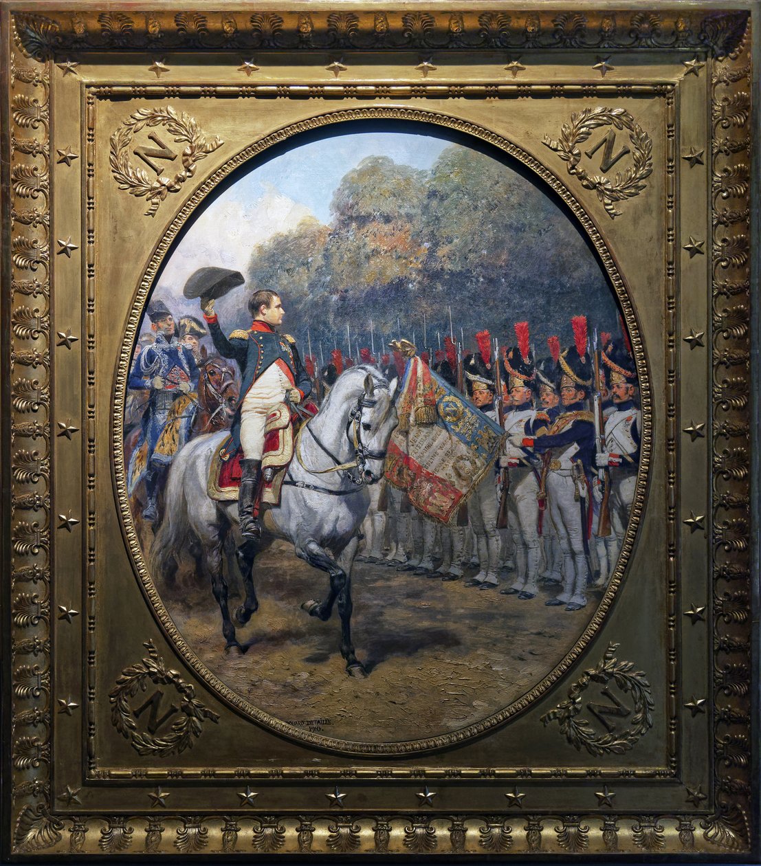 Przegląd z 1810 r., ok. 1875-1900 autorstwa Jean Baptiste Edouard Detaille