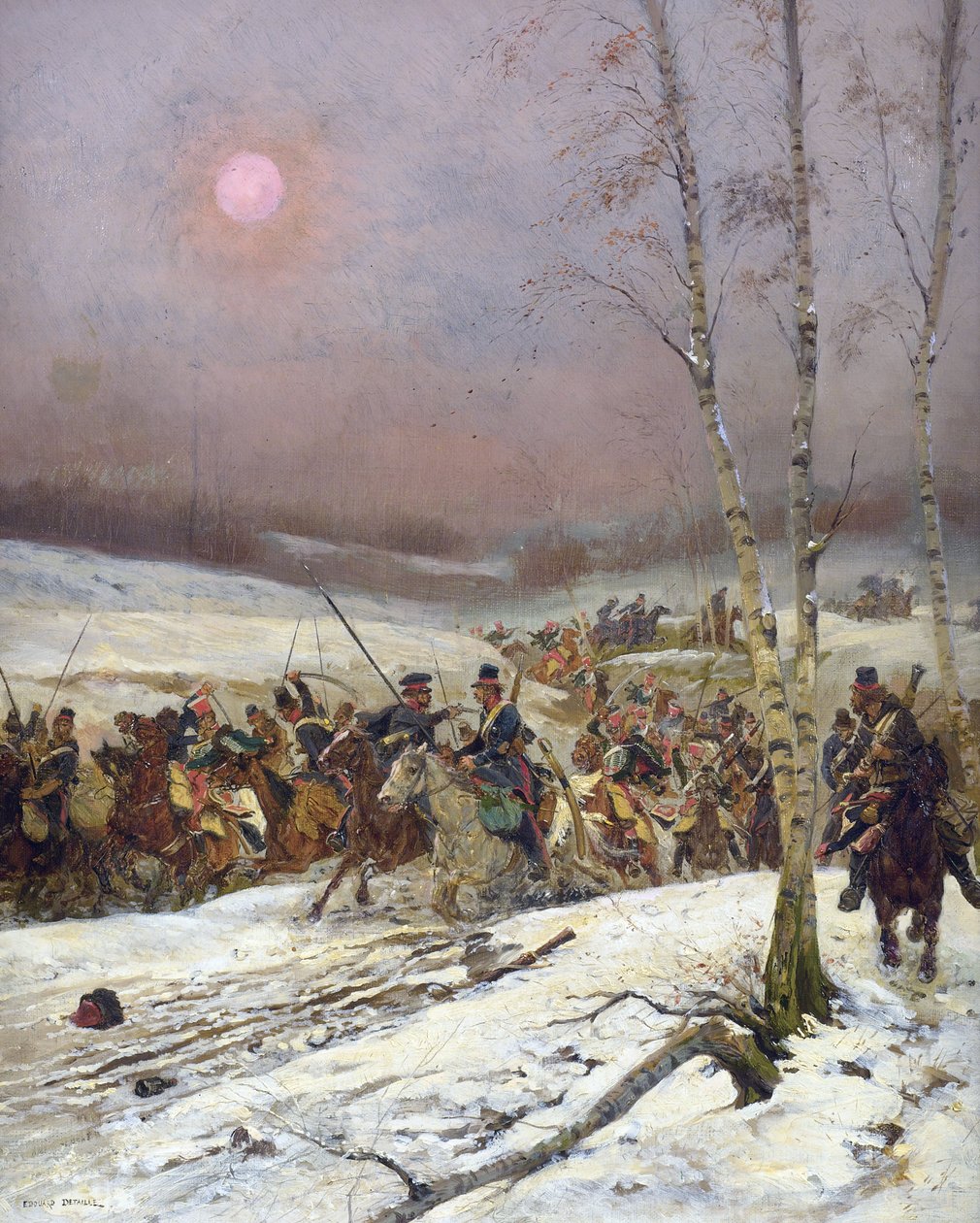 Nieznany obraz autorstwa Jean Baptiste Edouard Detaille