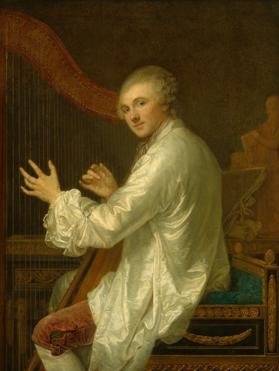 Ange Laurent z La Live de Jully, prawdopodobnie 1759. autorstwa Jean Baptiste Greuze