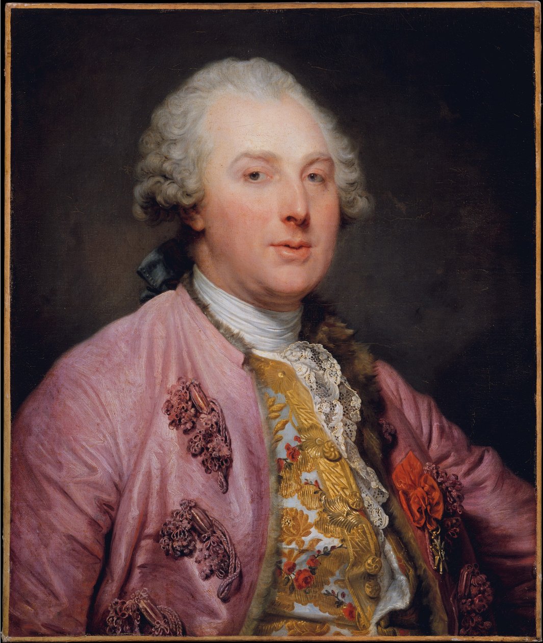 Charles Claude de Flahaut (1730-1809), hrabia Angiviller autorstwa Jean Baptiste Greuze
