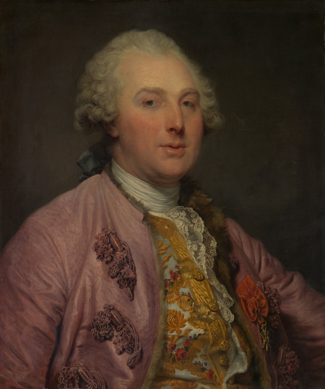 Charles Claude de Flahaut 1730-1809, hrabia Angiviller, 1763. autorstwa Jean Baptiste Greuze
