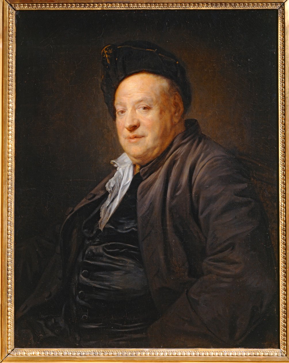 Étienne Jeaurat, malarz. Salon de ... autorstwa Jean Baptiste Greuze