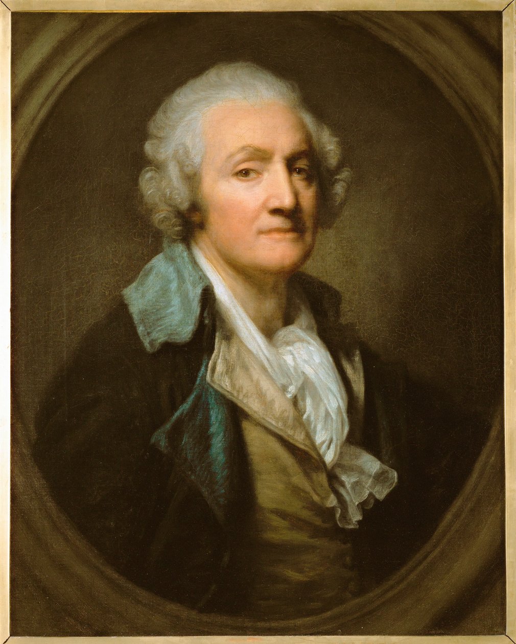 Jean Baptiste Greuze, autoportret ... autorstwa Jean Baptiste Greuze