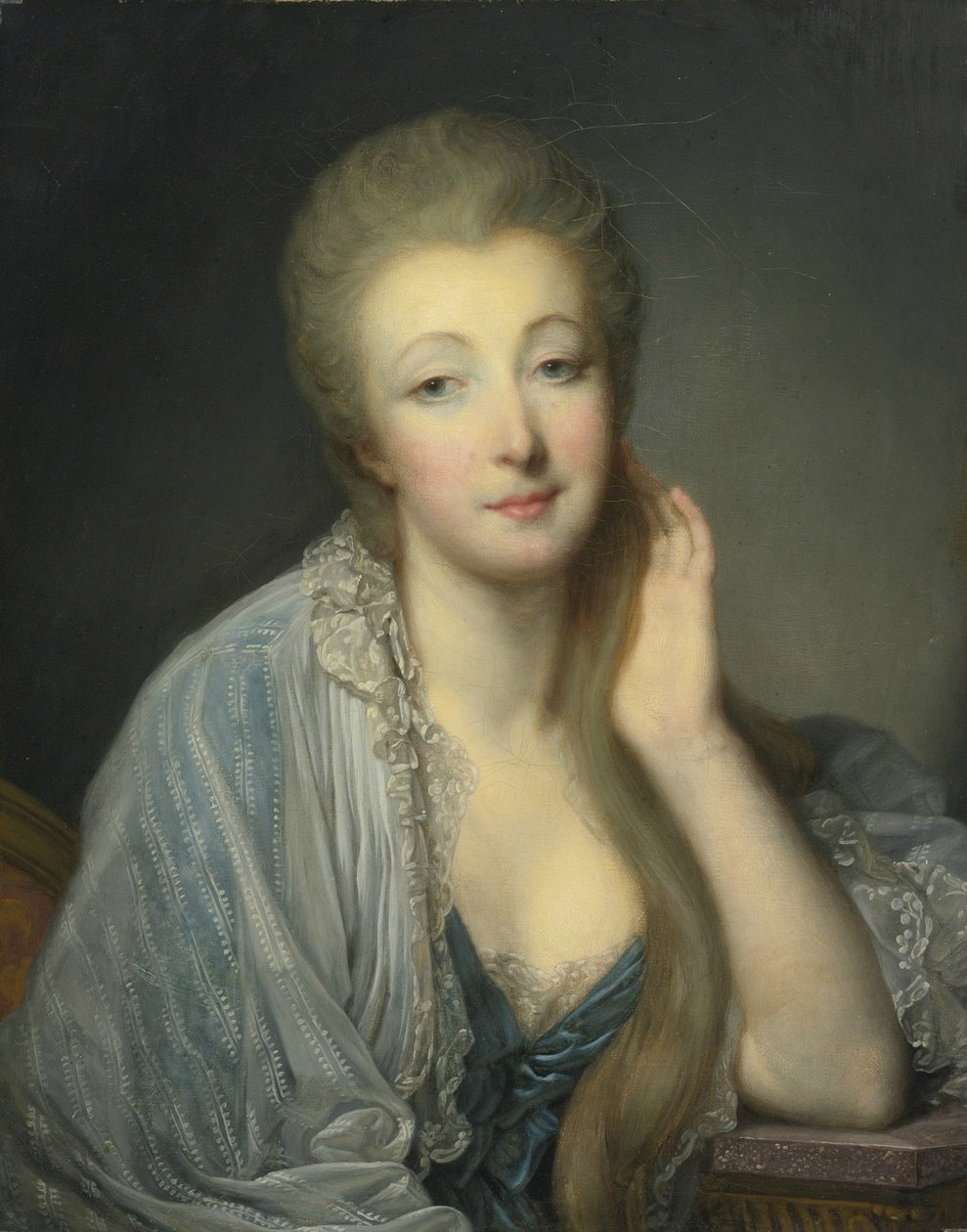 Jeanne Bécu, hrabina Du Barry 1743-1793 autorstwa Jean Baptiste Greuze