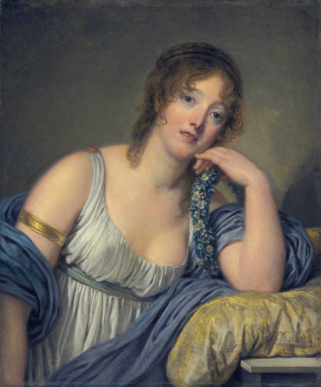 Jeanne Philiberte Ledoux, autor: Jean-Baptiste Greuze autorstwa Jean Baptiste Greuze