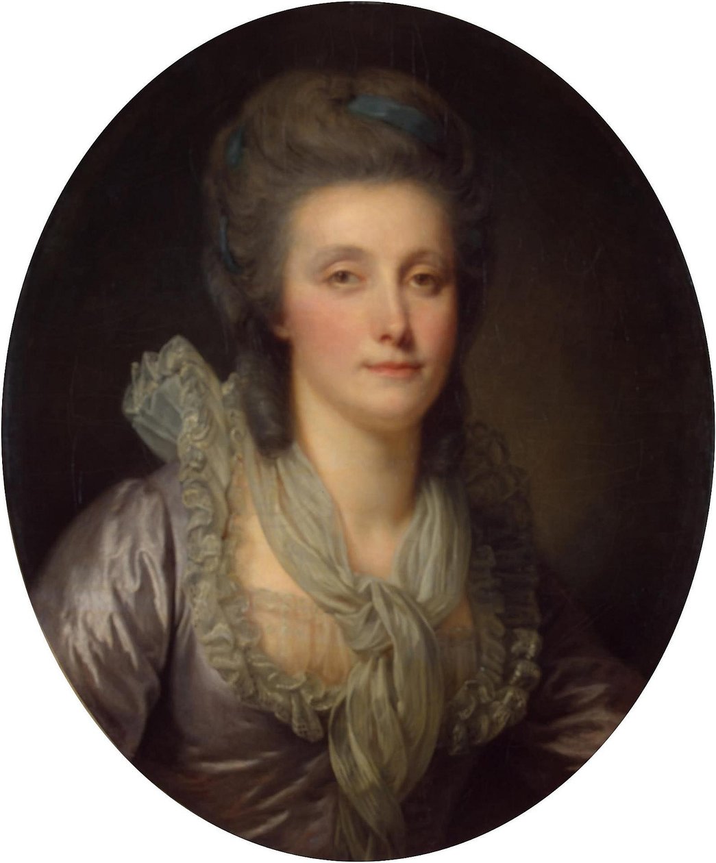 Portret hrabiny Jekateriny Szuwałowej autorstwa Jean Baptiste Greuze